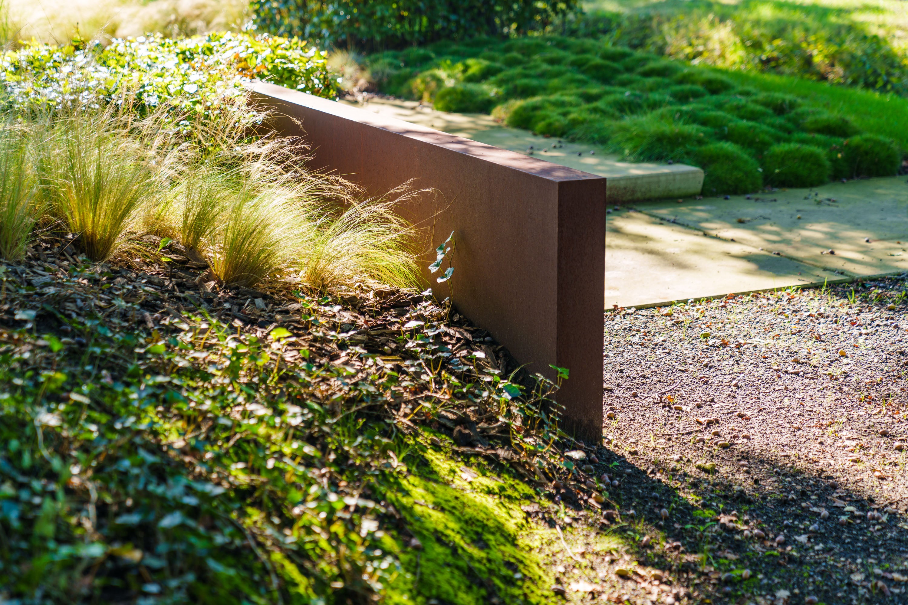 Corten Feature Wall