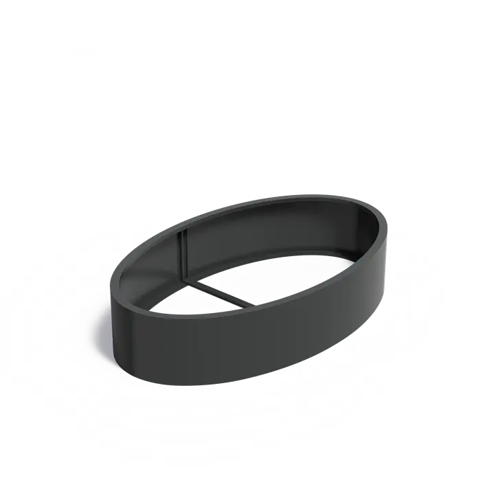 ELLIPSE Aluminium Raised Bed - No Base