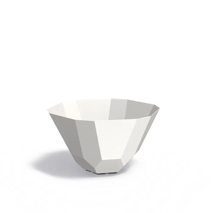 Facet Aluminium Planter