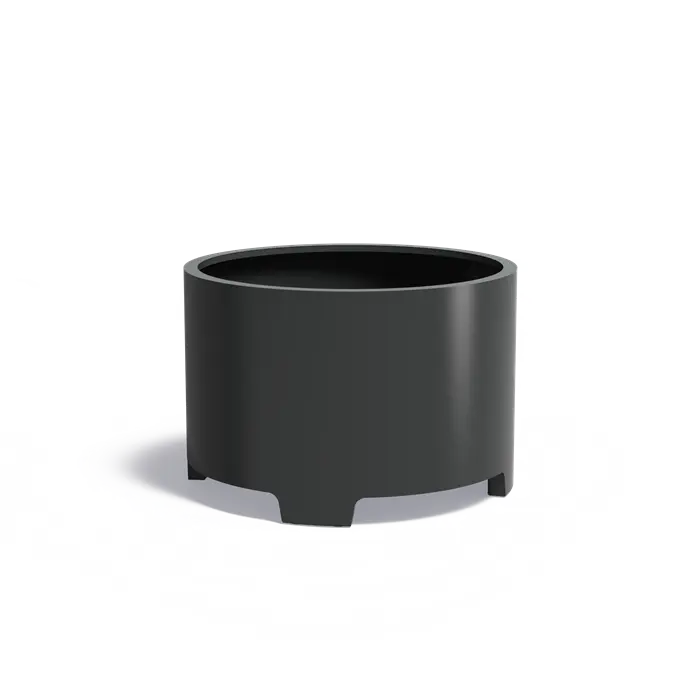 Circum Aluminium Planter - with feet