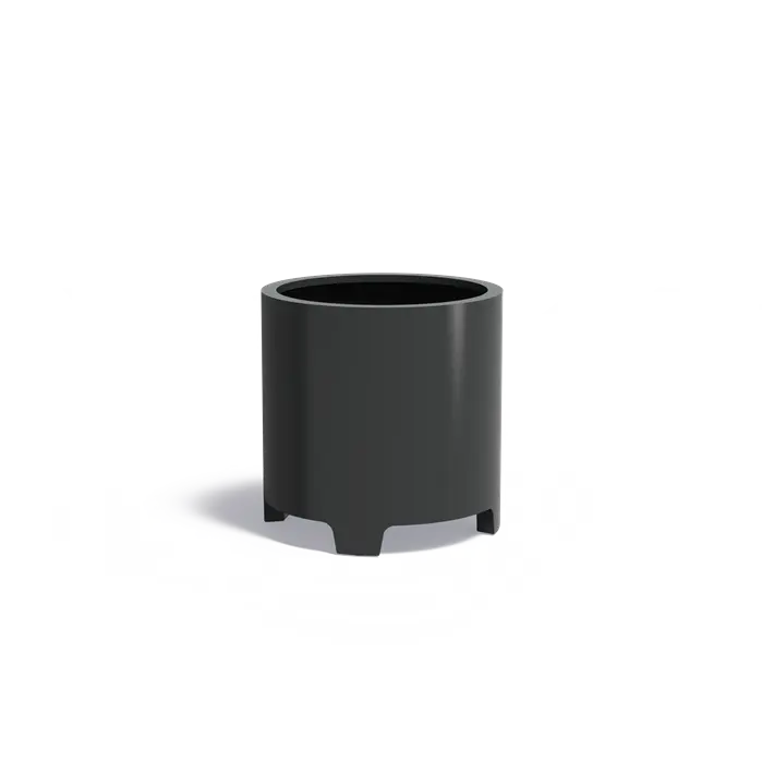 Circum Aluminium Planter - with feet