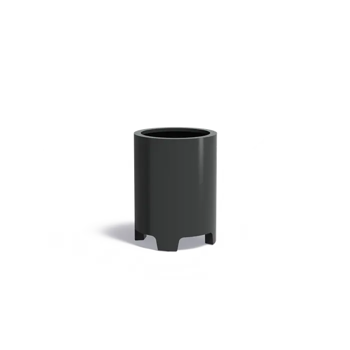 Circum Aluminium Planter - with feet