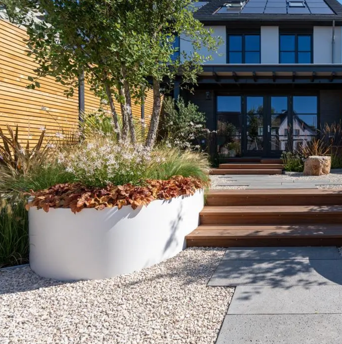 ELLIPSE Aluminium Raised Bed - No Base