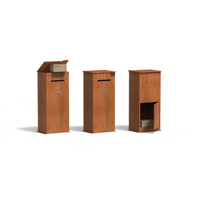 CASE Corten Steel Letterbox