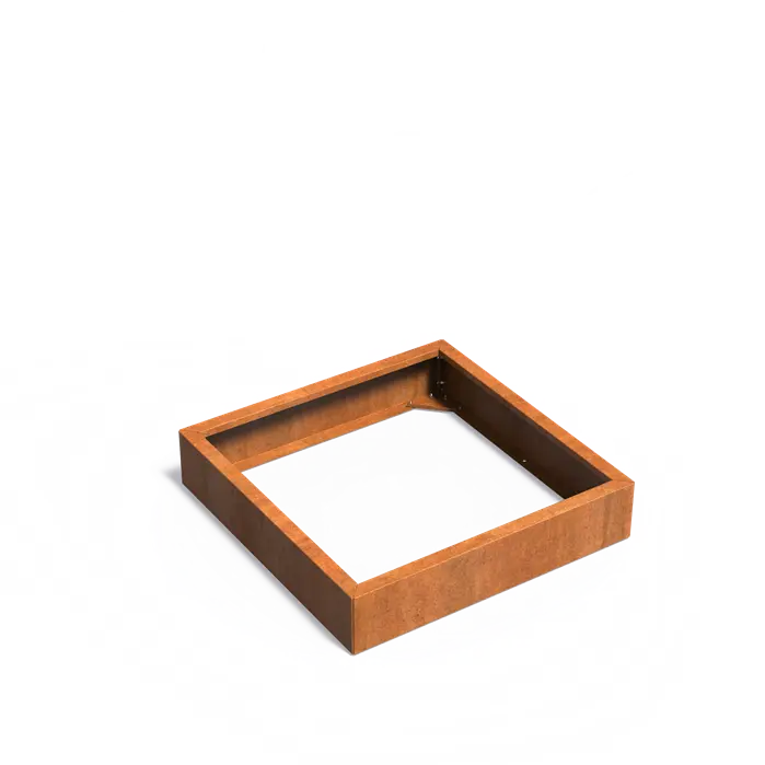 Corten CONNECT Square Planter