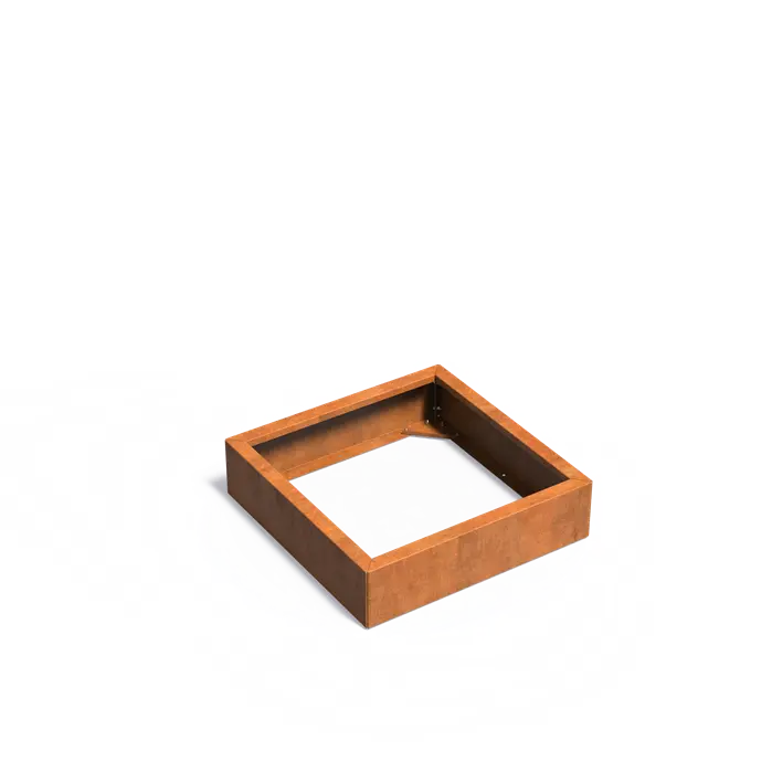 Corten CONNECT Square Planter