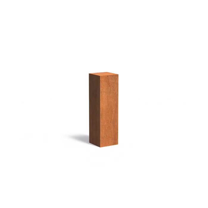 Corten Pedestal Tall