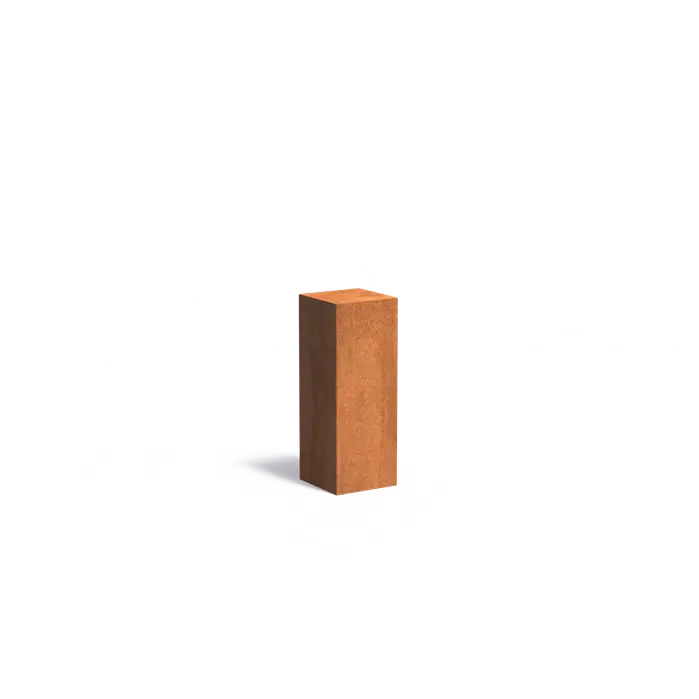 Corten Pedestal Tall