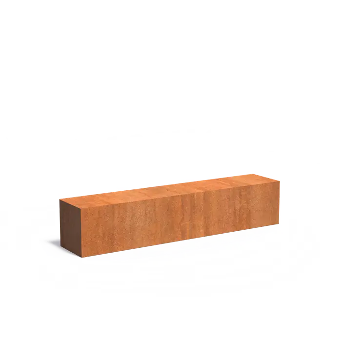 Corten Pedestal Low