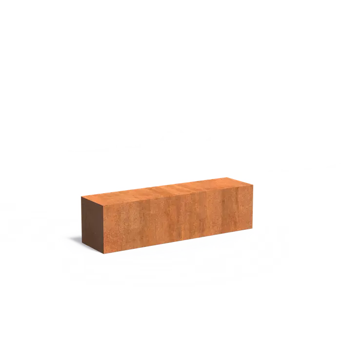Corten Pedestal Low