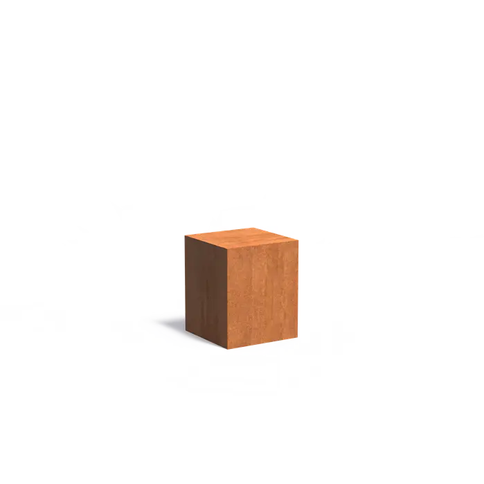 Corten Pedestal Tall