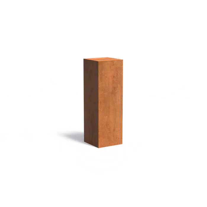 Corten Pedestal Tall