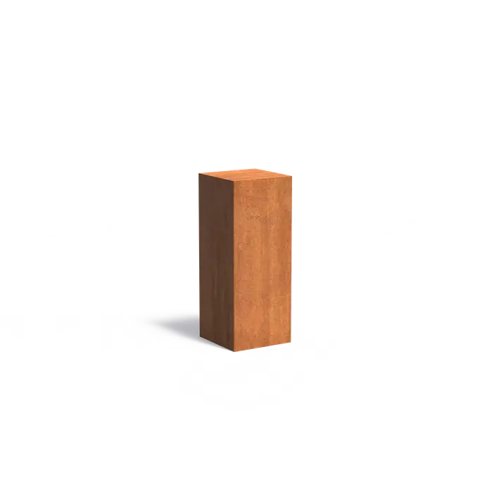 Corten Pedestal Tall