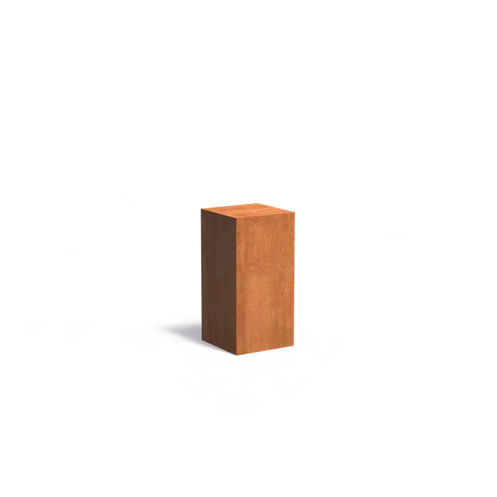 Corten Pedestal Tall