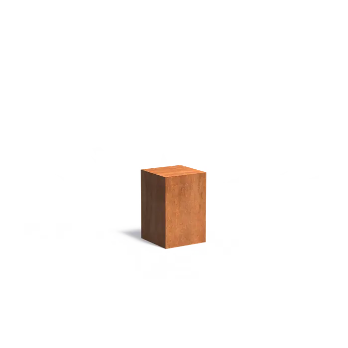 Corten Pedestal Tall
