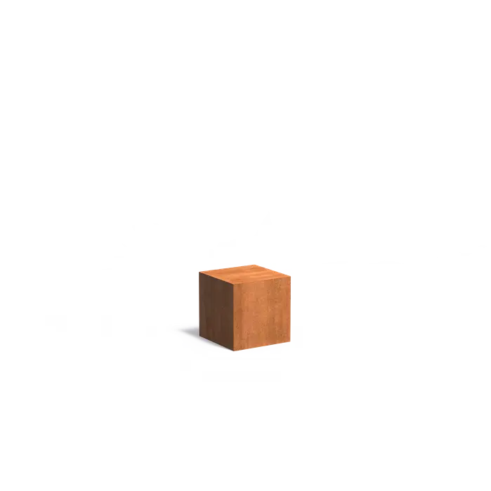 Corten Pedestal Tall