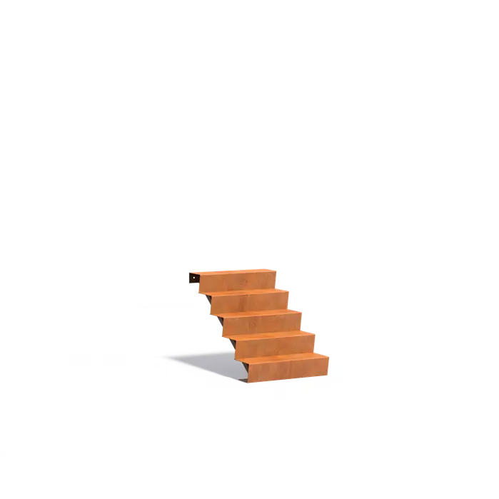 Corten Steel Stairs