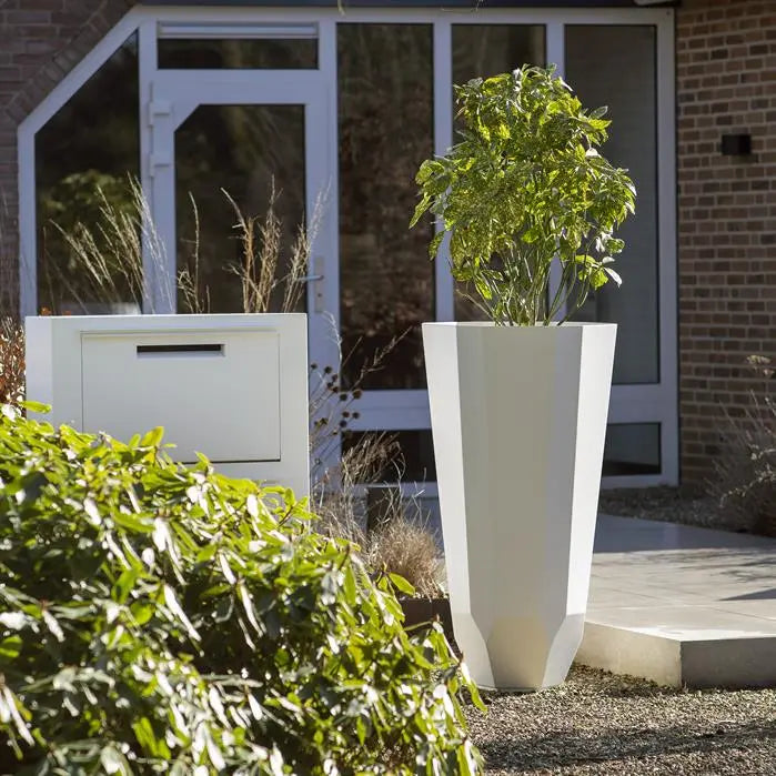 Facet Aluminium Planter