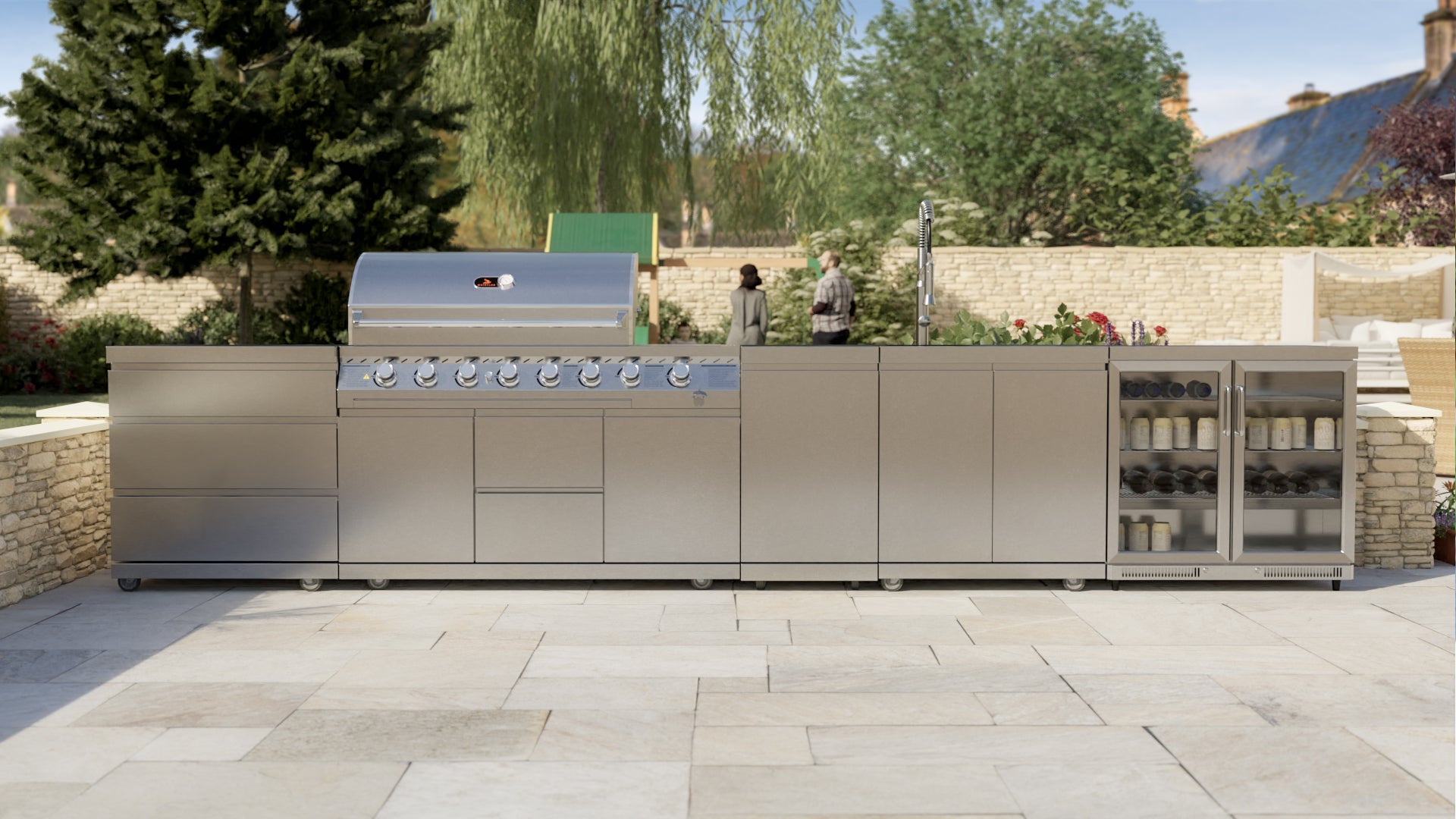 Lechlade 6 Outdoor Kitchen