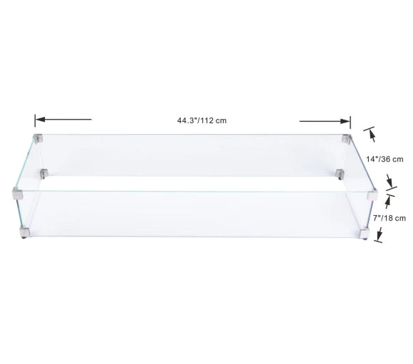 Rectangular Wind Screen