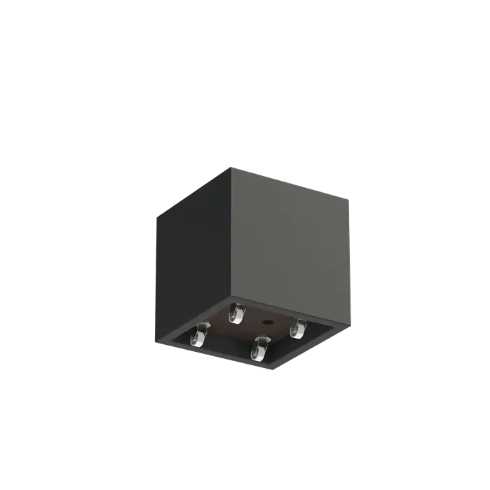 Carrez Fibreglass Cube Planter with Wheels