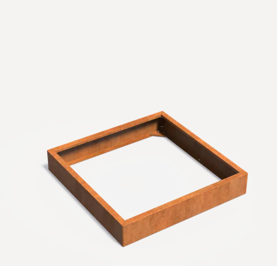 Corten CONNECT Square Planter
