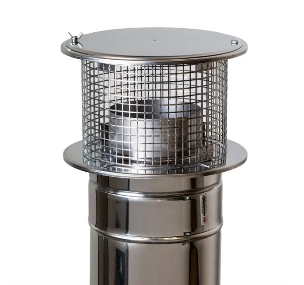 Fireplace Accessories - 200mm Roof Duct