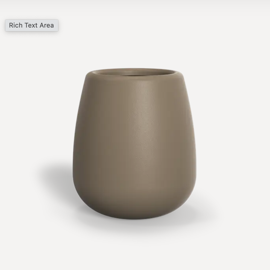 Mero Fibreglass Planter
