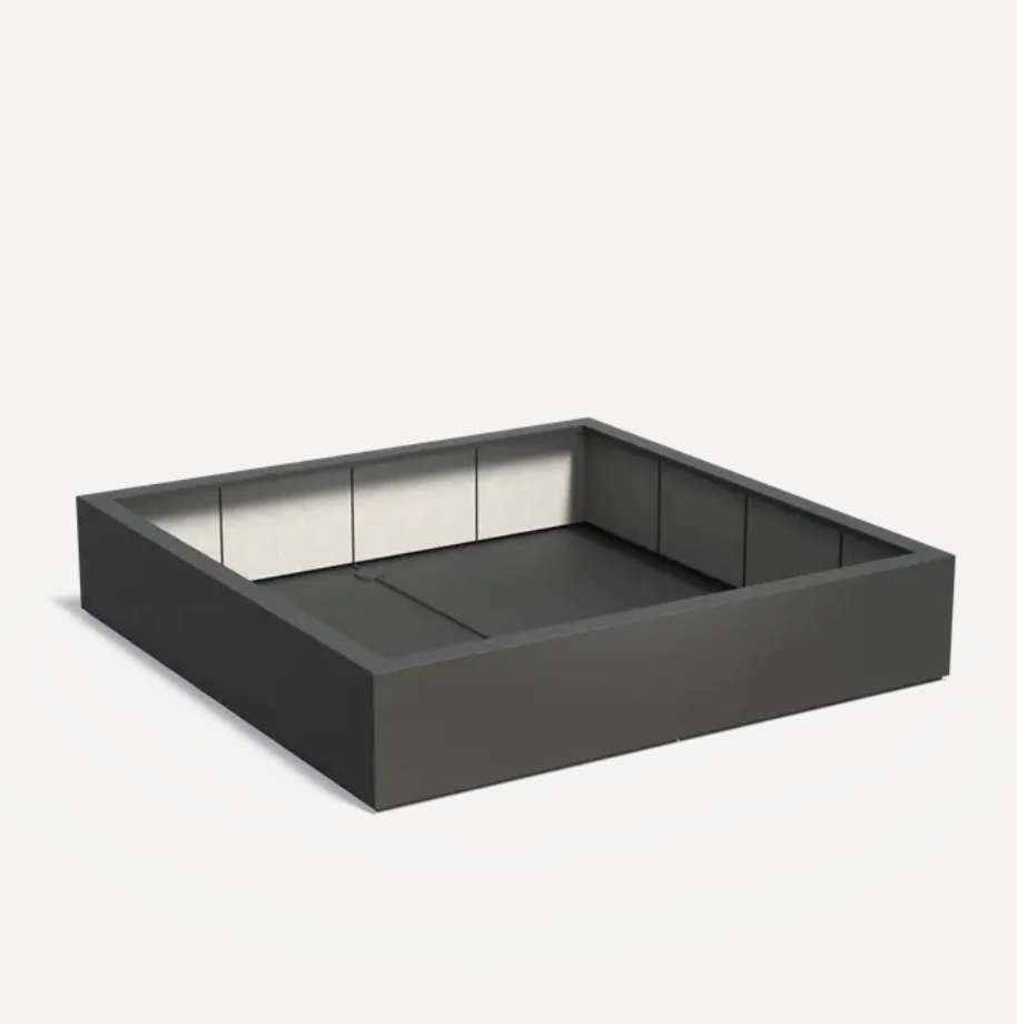 Carrez Fibreglass Square Planter