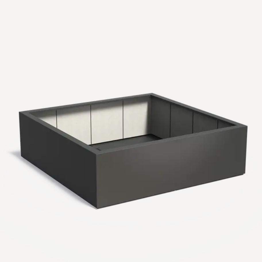 Carrez Fibreglass Square Planter