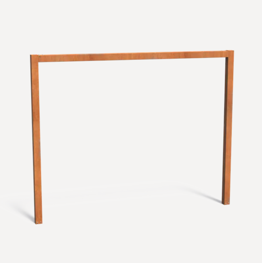 Pergola U-Shaped Corten