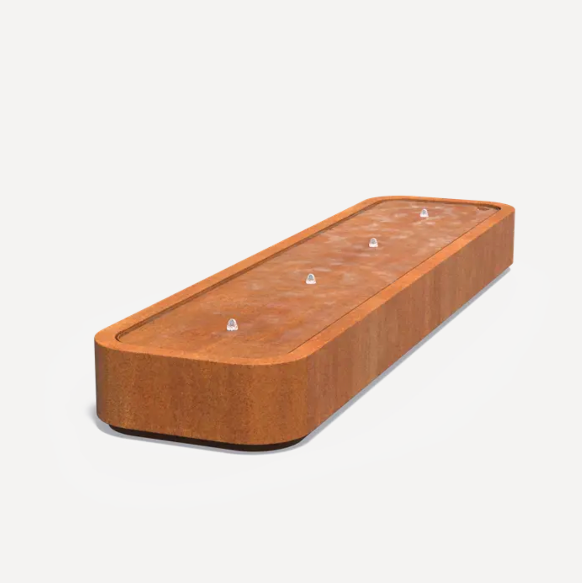 Designer Corten Water Table