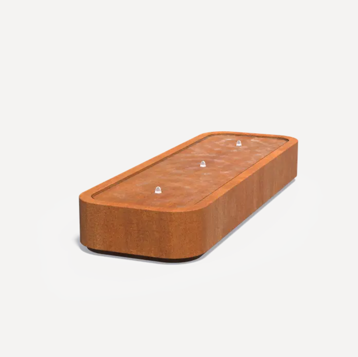 Designer Corten Water Table
