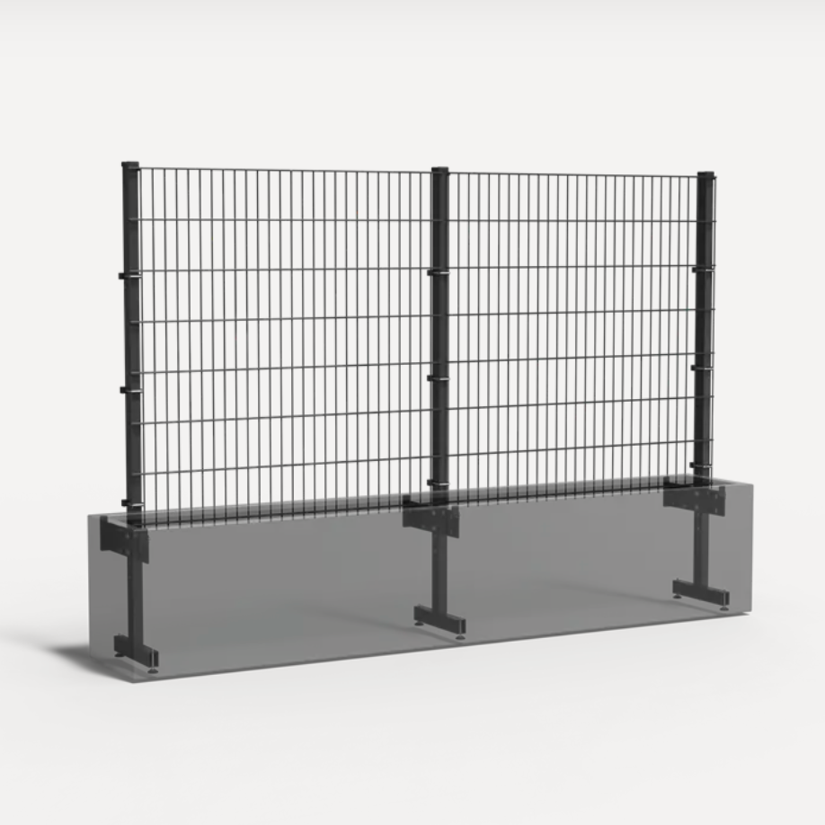 Coated Steel Trellis Living Wall