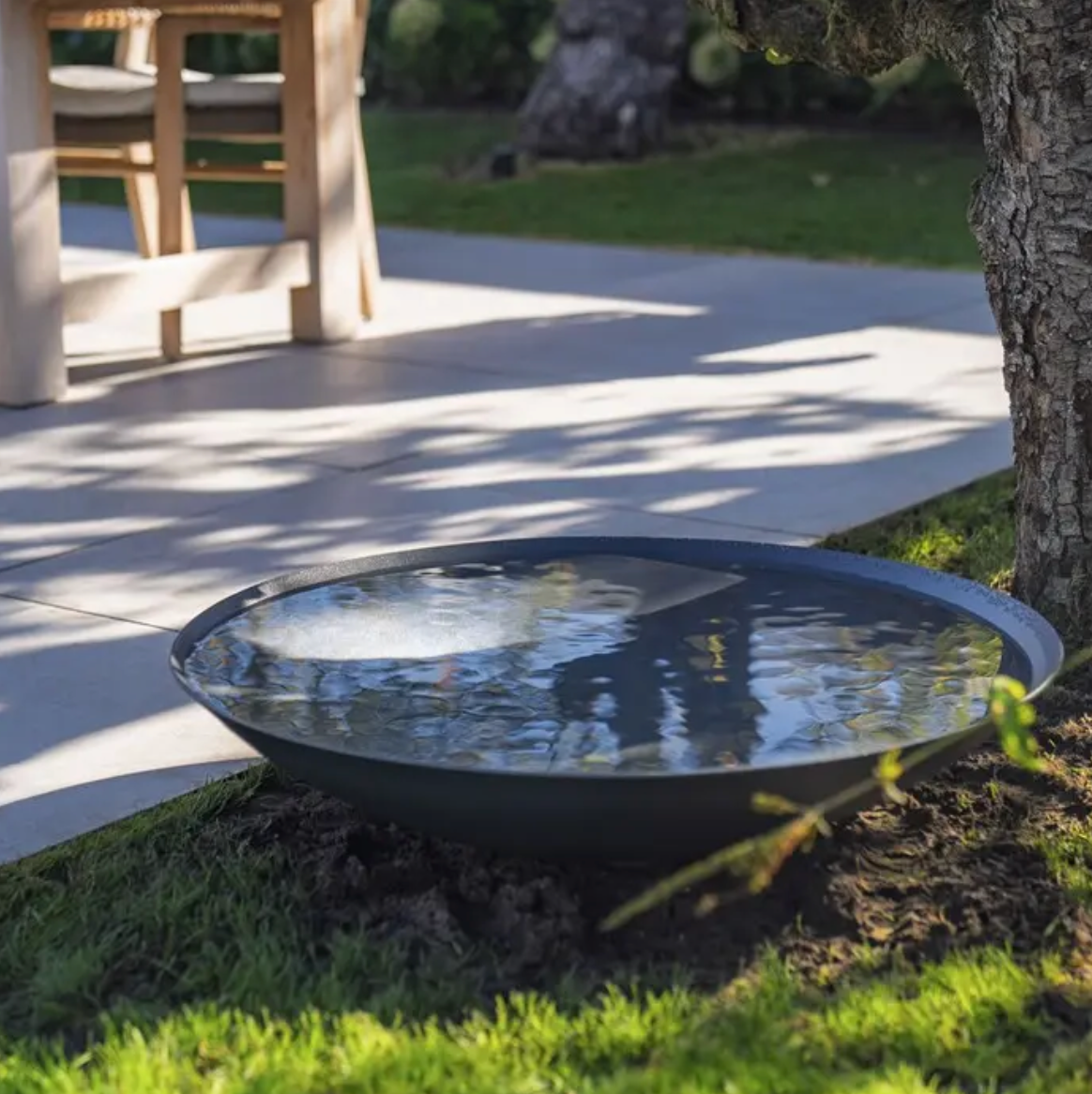 Water Bowl in Coated Steel