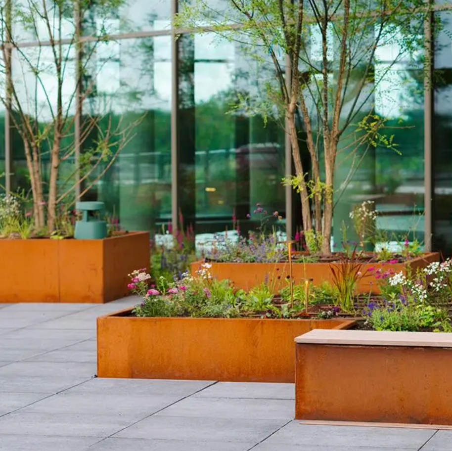 Corten Retaining Wall 600 Straight & corners