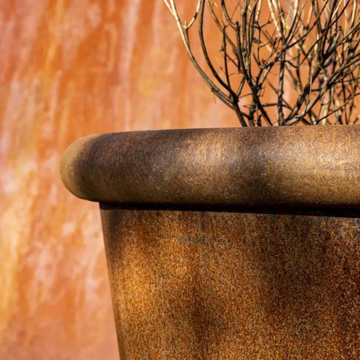 Tube Corten Planter