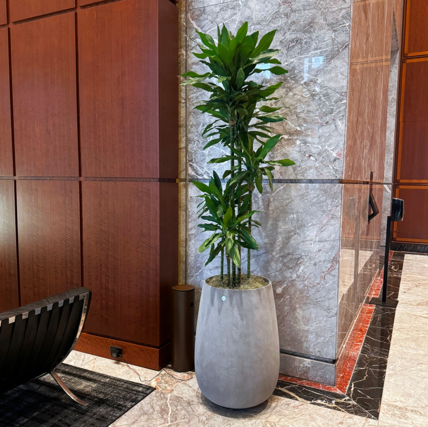 Mondo High Cohesa Round Tall Planter