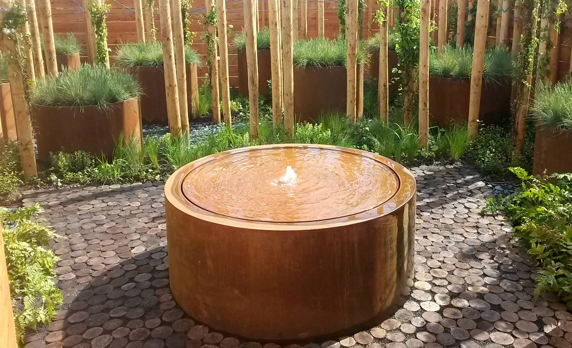 CorTen Water Table Round