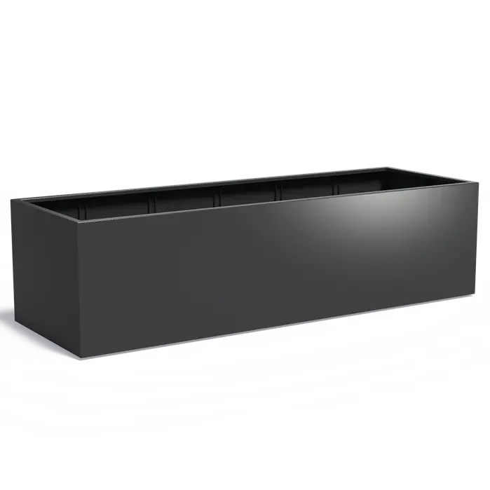 Powder Coated Steel Trough Planter