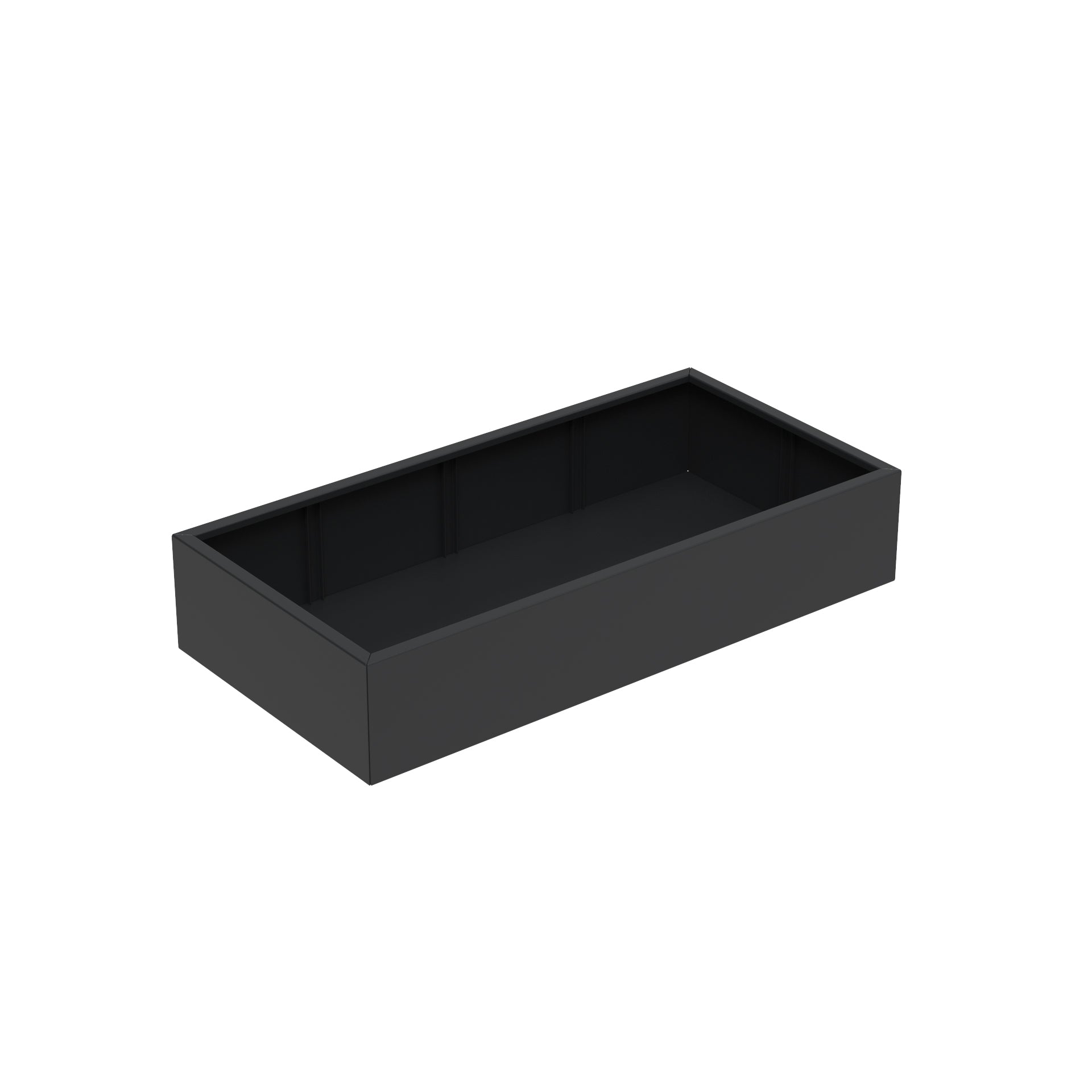 Powder Coated Steel Trough Planter