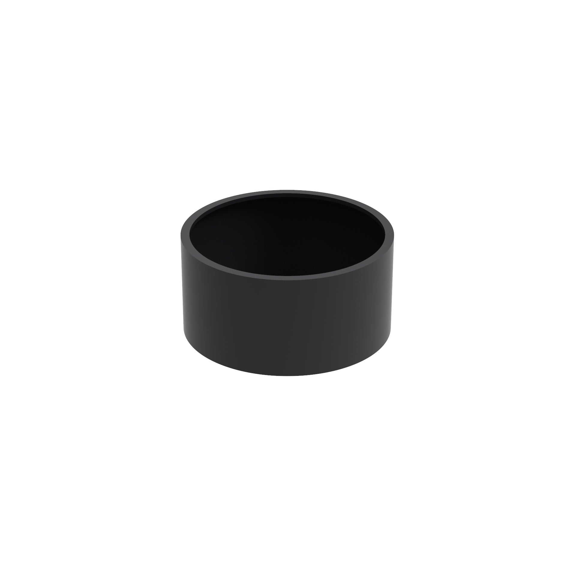 Powder Coated Steel Round Planter