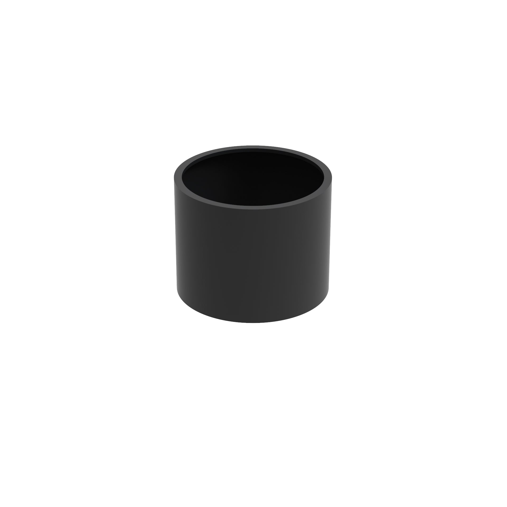 Powder Coated Steel Round Planter