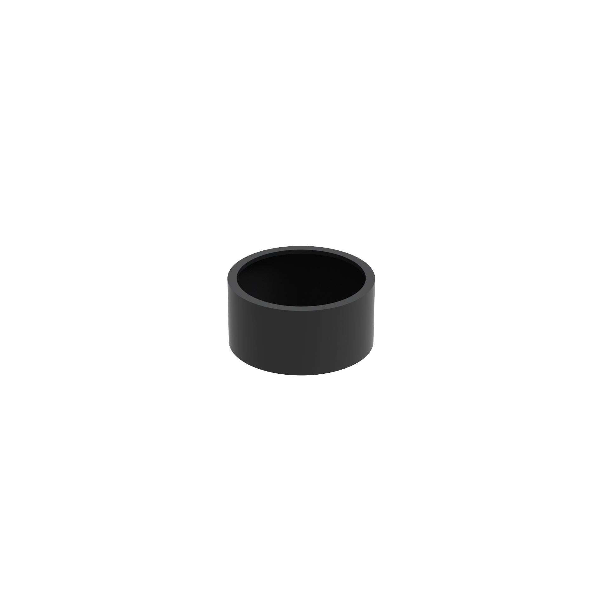 Powder Coated Steel Round Planter