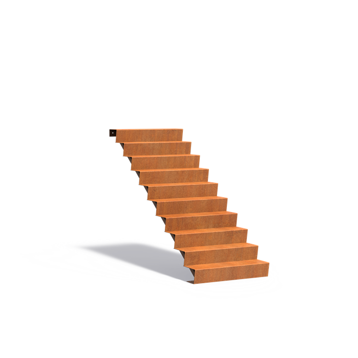 Corten Steel Stairs
