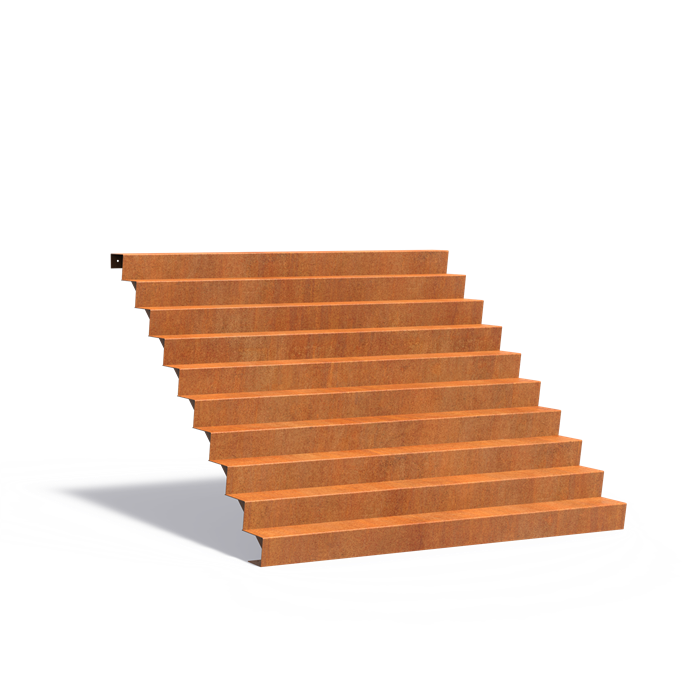 Corten Steel Stairs