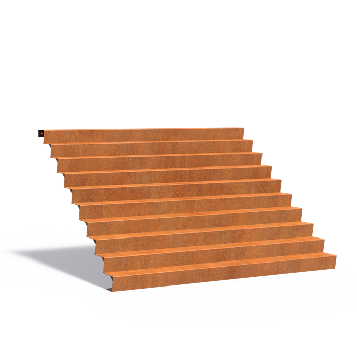 Corten Steel Stairs