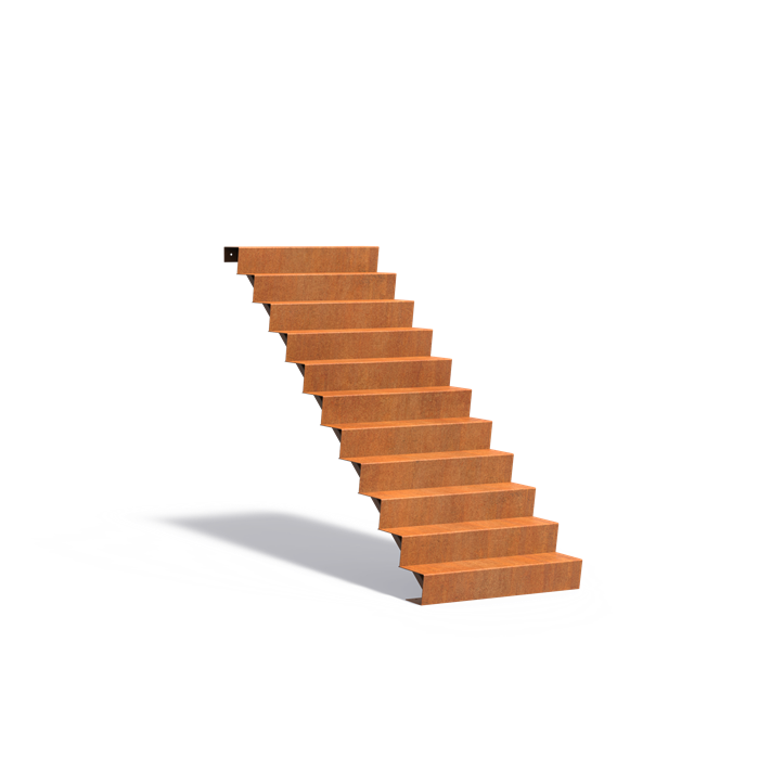 Corten Steel Stairs