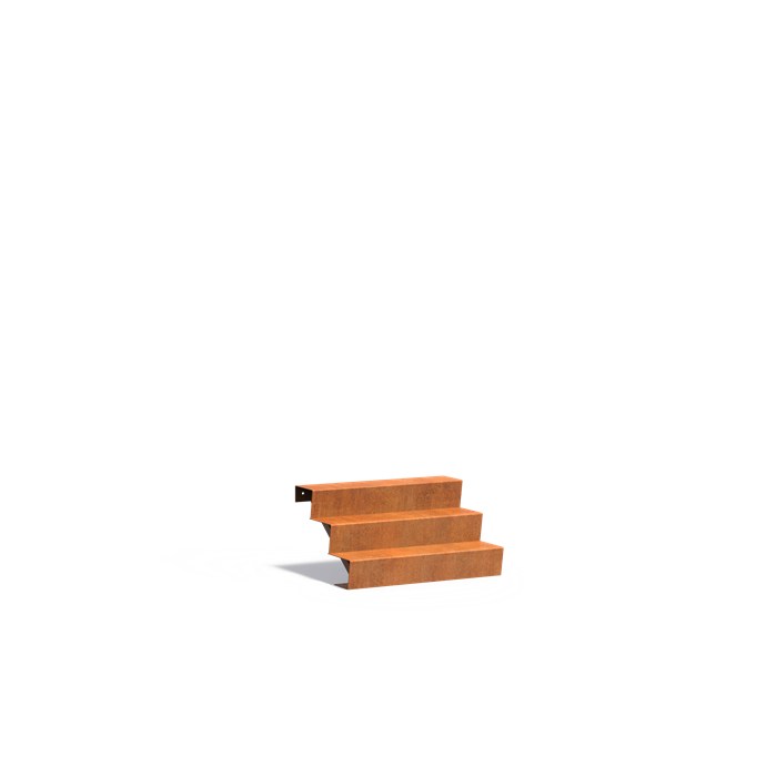 Corten Steel Stairs