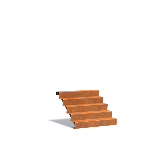 Corten Steel Stairs
